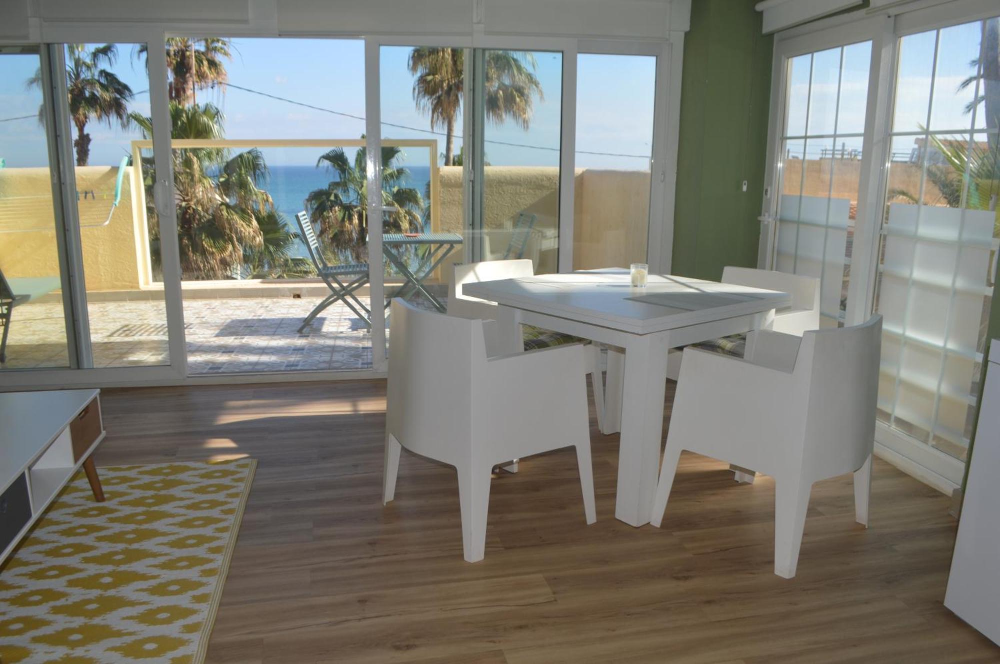 Extraordinario apartamento a pie de playa Chalet Roquetes Alicante Exterior foto