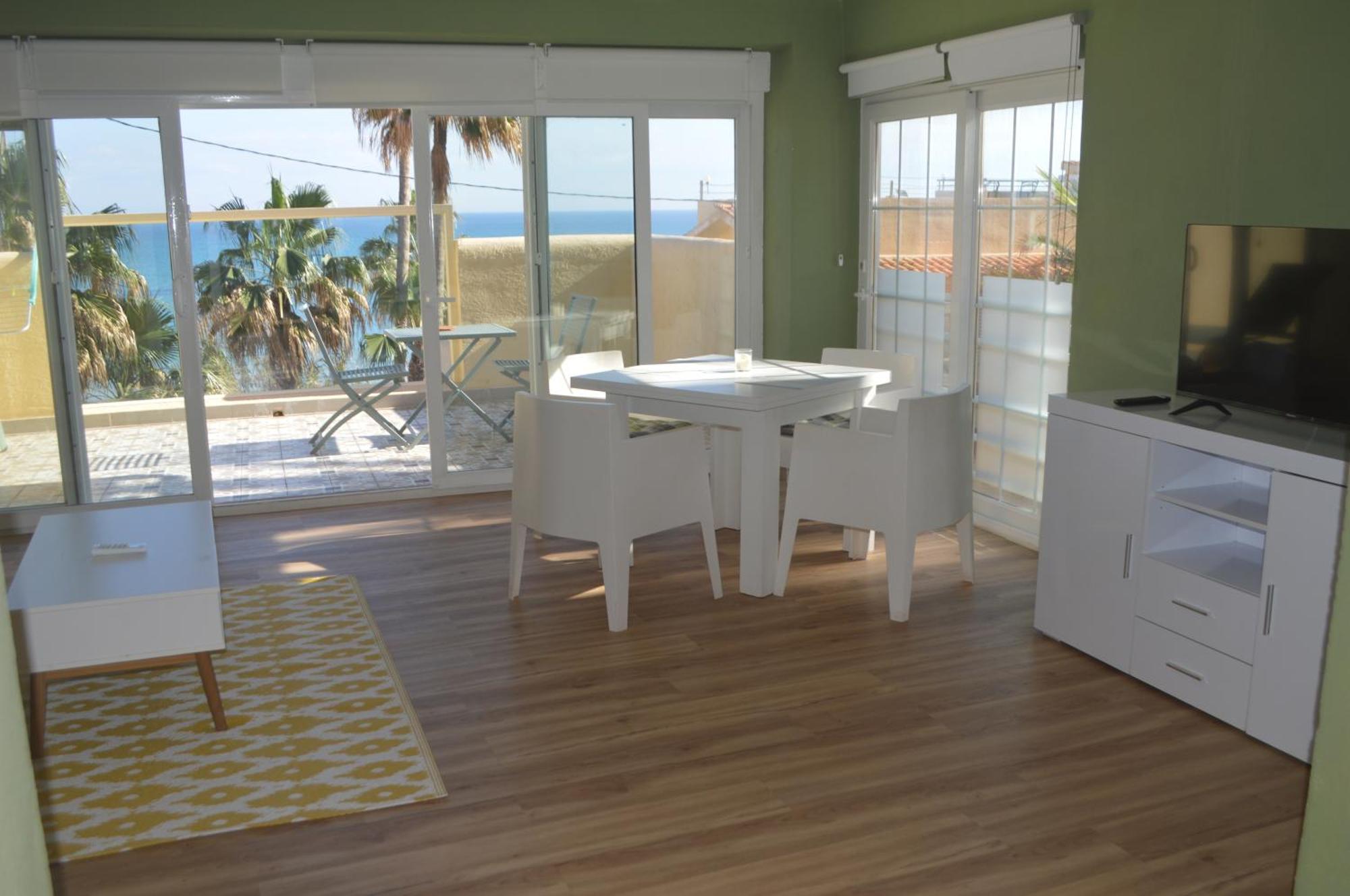 Extraordinario apartamento a pie de playa Chalet Roquetes Alicante Exterior foto