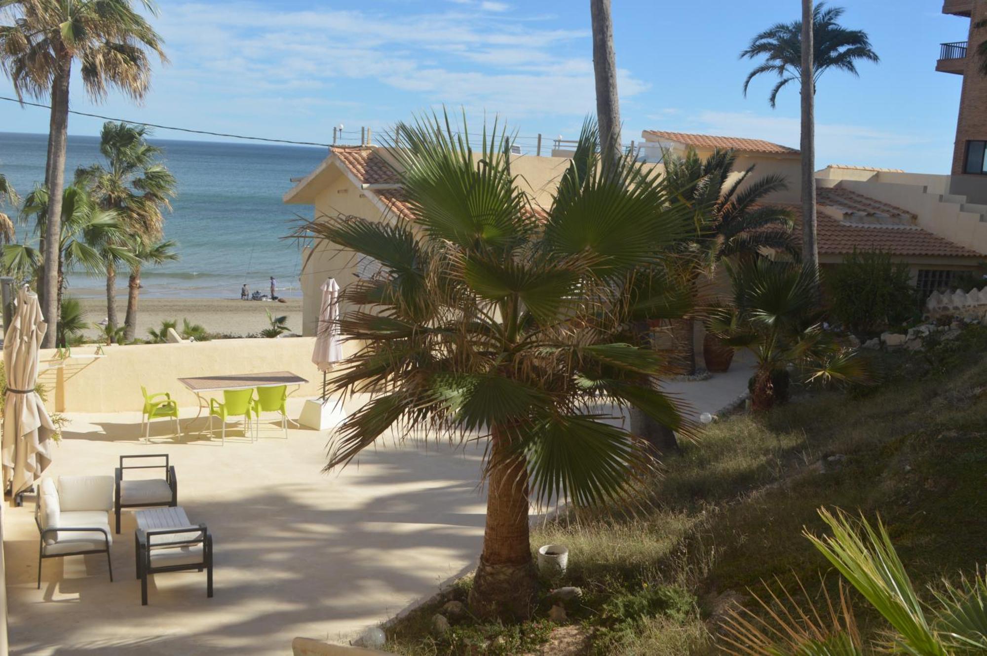 Extraordinario apartamento a pie de playa Chalet Roquetes Alicante Exterior foto